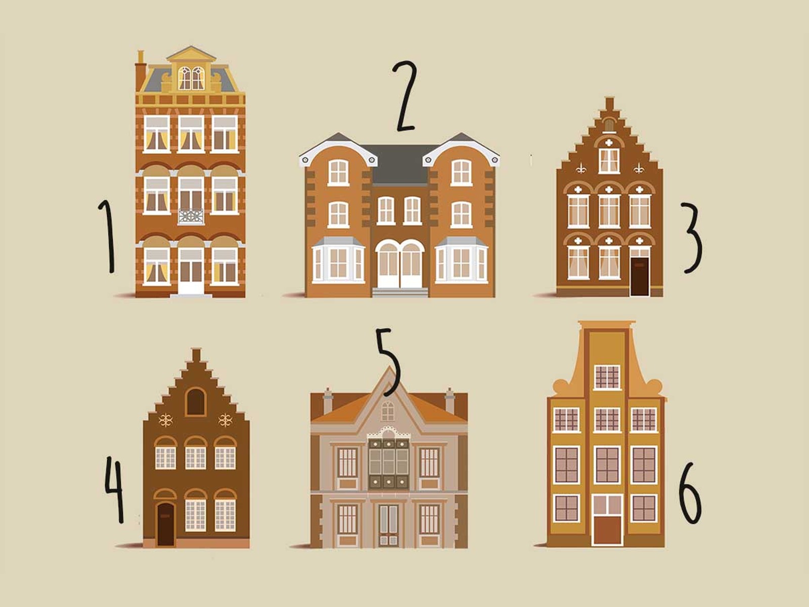 Solo tienes que elegir la casa de la imagen que más te llame la atención y te revelaré cuál es tu mayor miedo. ¡Atrévete a hacerlo!