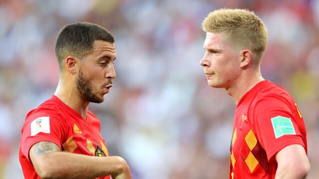 Se rompió la interna de Bélgica: De Bruyne discutió con Hazard y Lukaku tuvo que intervenir