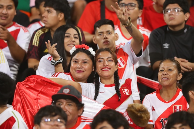 Cientos de hinchas de la Selección Peruana se congregaron en Matute para el duelo ante Nicaragua. (Foto: Jesús Saucedo / @photo.gec)