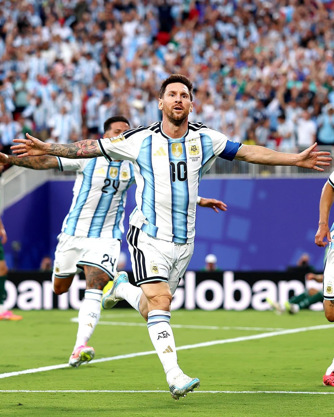 Messi tuvo un inmejorable debut en el Mundial 2026. (Foto: Selección Argentina)