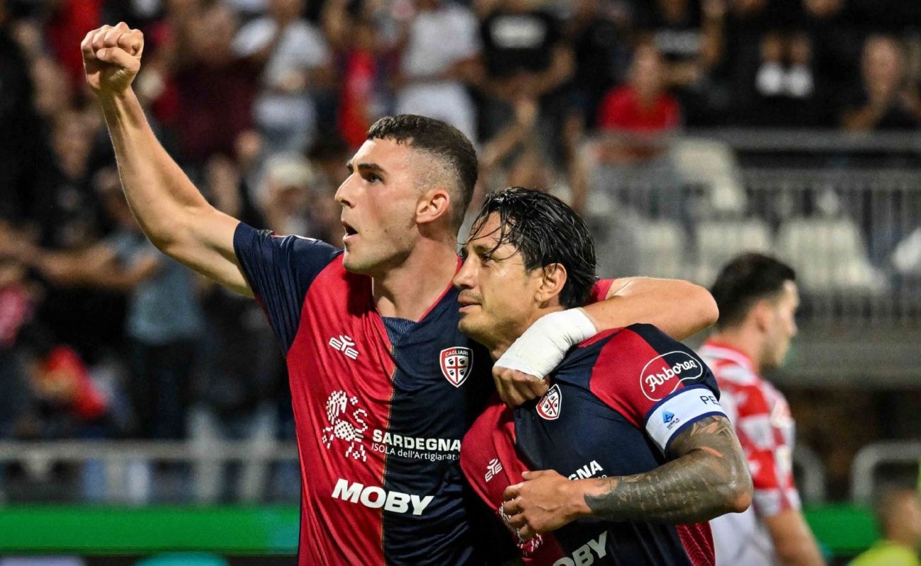 Gianluca Lapadula tiene contrato con Cagliari hasta junio del 2026. (Cagliari)