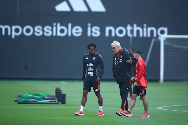 La Selección Peruana sigue con los entrenamientos en VIDENA. (Foto: GEC)