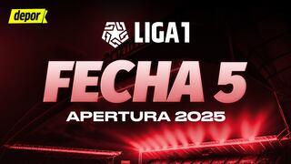 ¡Por fin, todo listo! Se confirmó la programación de la fecha 5 del Torneo Apertura 2025