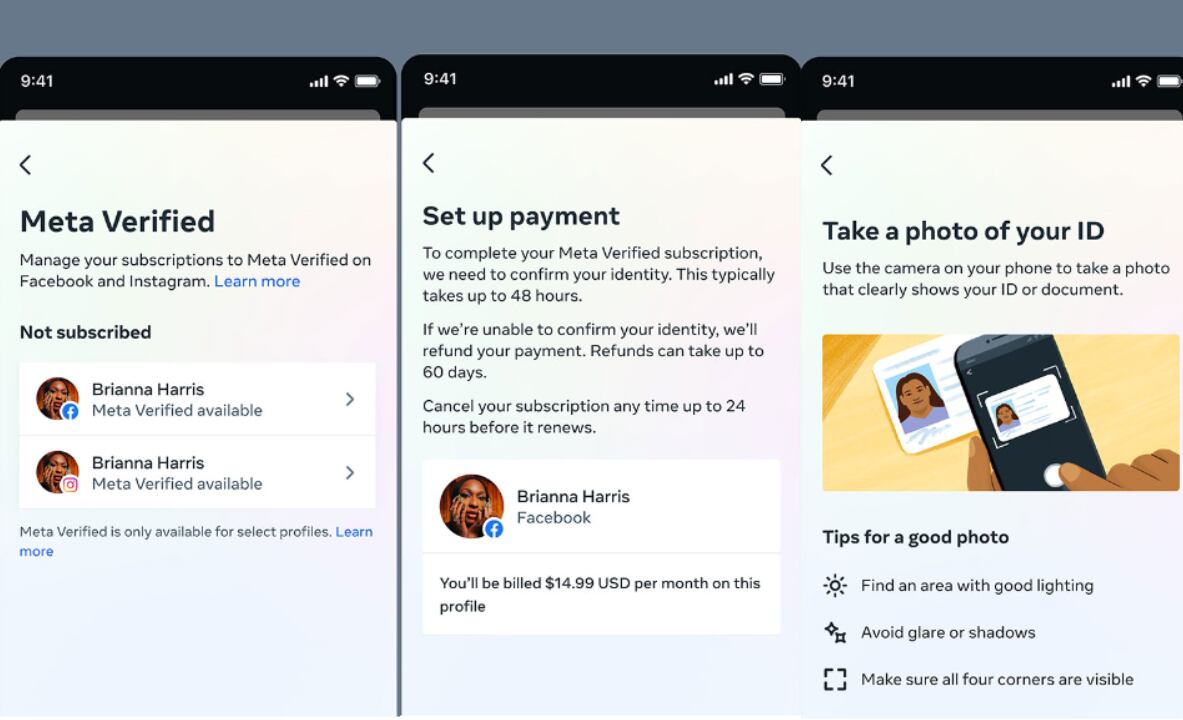 Los pasos para suscribirte en Verificación de Meta. (Foto: GEC)