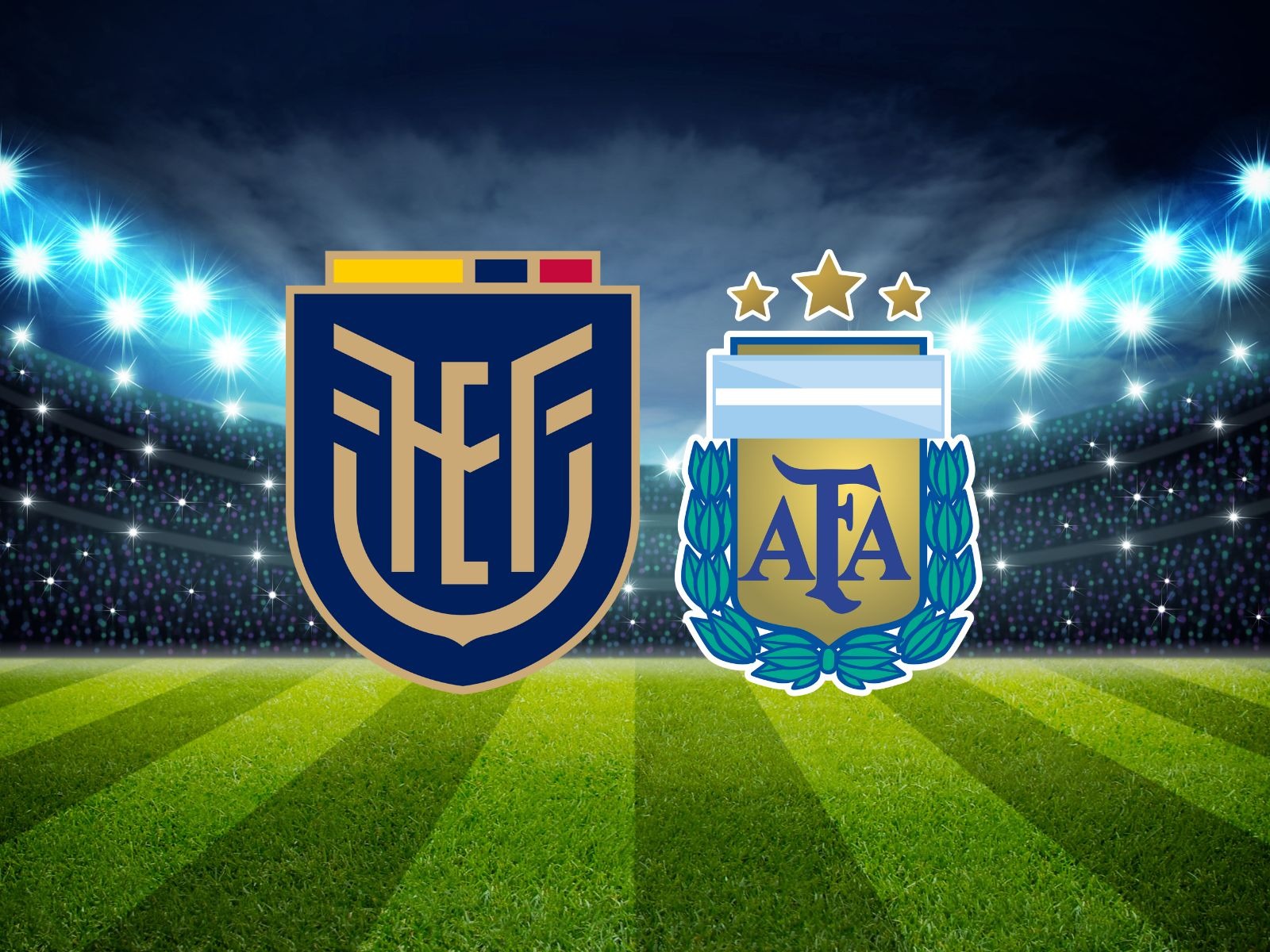 El partido Ecuador vs. Argentina se podrá ver EN VIVO y EN DIRECTO vía El Canal del Fútbol. Lee esta nota y sabrás cómo mirar el duelo. (Foto: Composición)