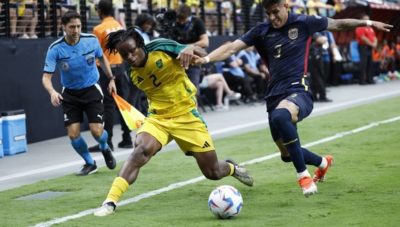 Ecuador vs Jamaica (3-1): goles y resumen del minuto a minuto en partido por la Copa América. (AFP)