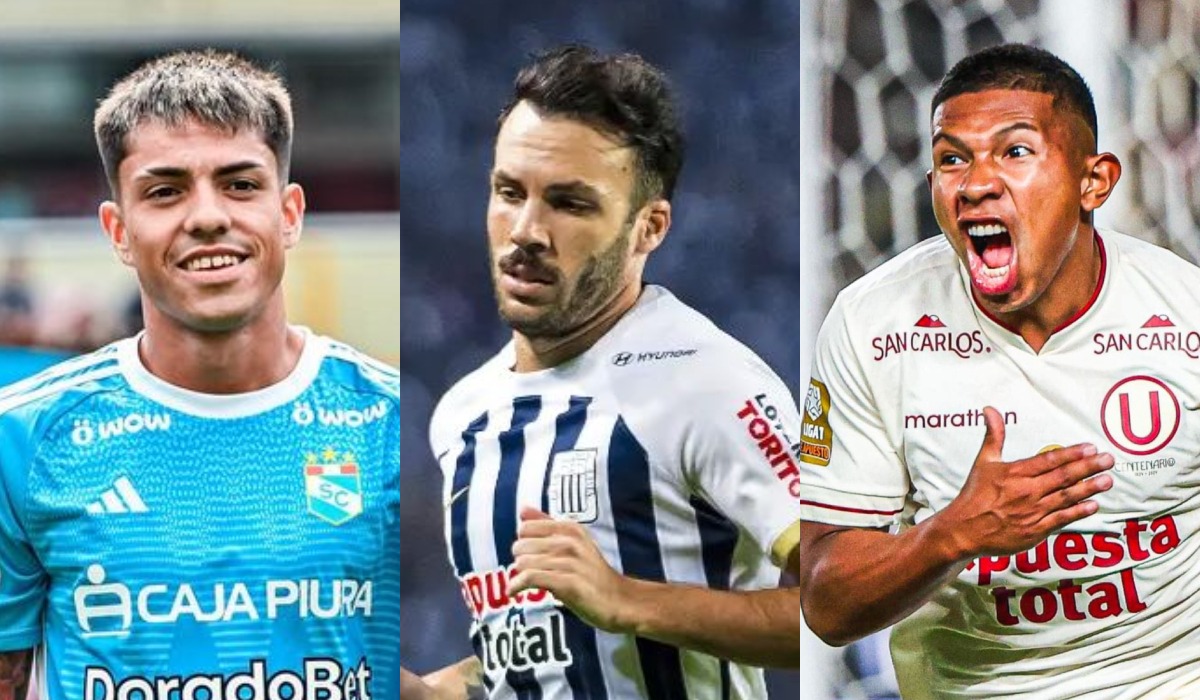 Los jugadores más valiosos de la Liga 1 2024. (Foto: Composición)