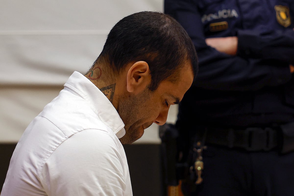 Dani Alves, condenado en España a 4 años y medio de cárcel por violación