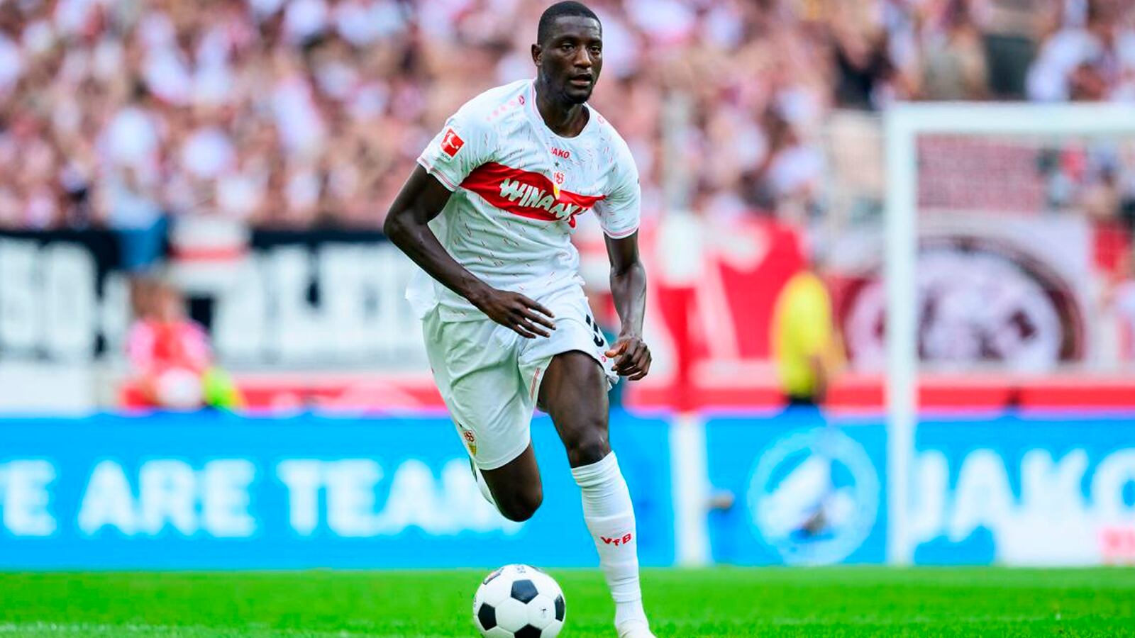 Serhou Guirassy del Stuttgart. (Foto: Agencias)