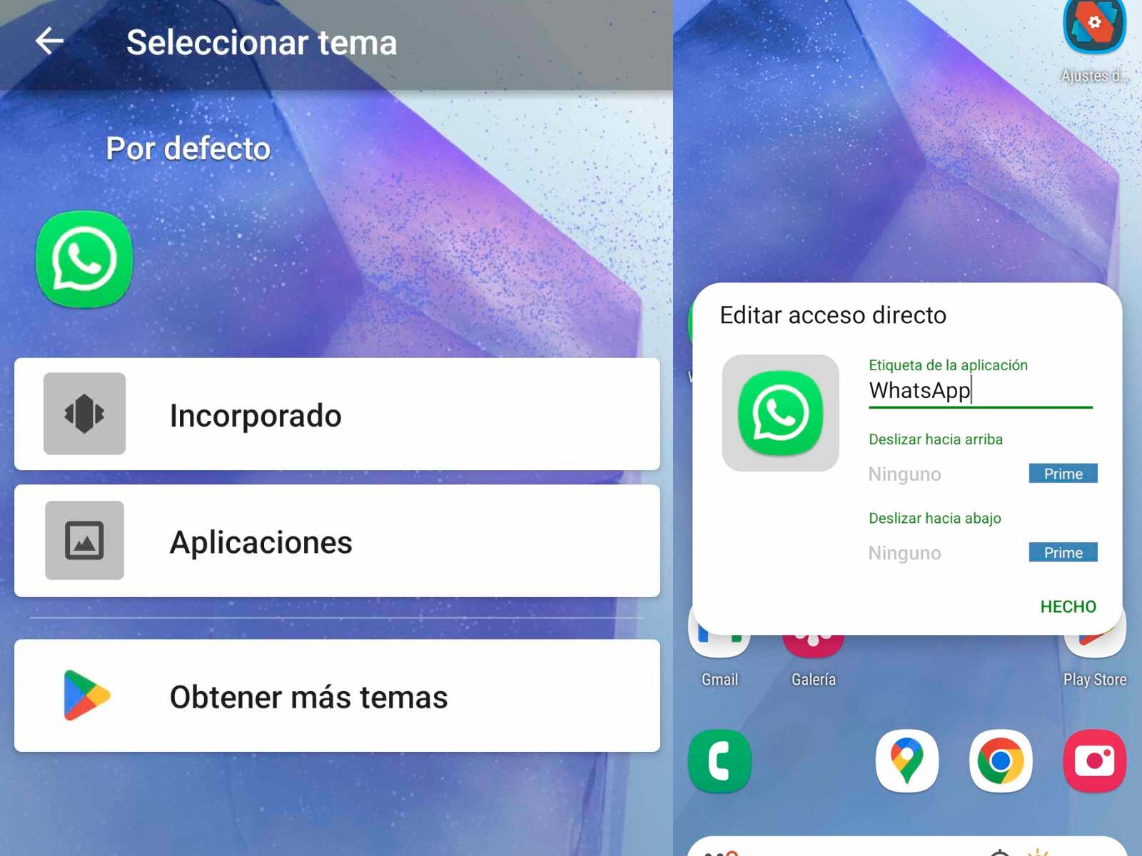 WHATSAPP | Recuerda definir como predeterminada Nova Launcher para que así puedas lograr obtener el "modo cereza". (Foto: MAG - Rommel Yupanqui)