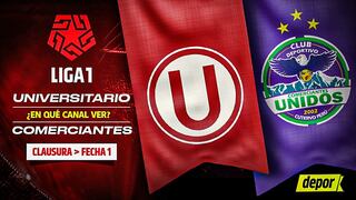Universitario vs. Comerciantes Unidos: canales de TV para ver la transmisión del partido