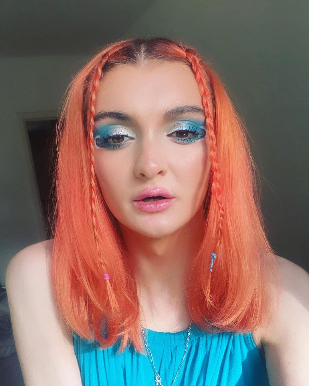 Un selfie de la actriz y cantante (Foto: Anthony Lexa / Instagram)