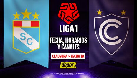 Canal de TV, Sporting Cristal vs. Cienciano: fecha, hora y dónde ver el Torneo Clausura