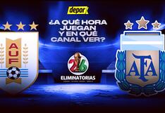 Canal para ver Uruguay vs. Argentina por las Eliminatorias 2026