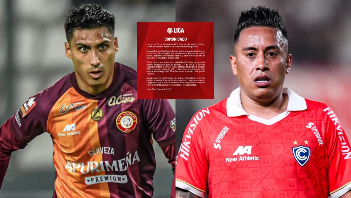 El partido que estaba pactado para este jueves 27 de febrero fue reprogramado para marzo.