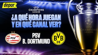 ¿En qué canal se transmitió PSV vs. Dortmund por Champions League?