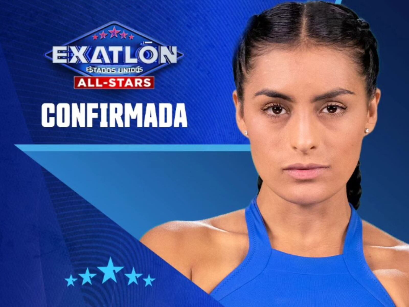 La celebridad cuando fue confirmada en el "Exatlón Estados Unidos All Star" (Foto: Claudia Martínez / Instagram)