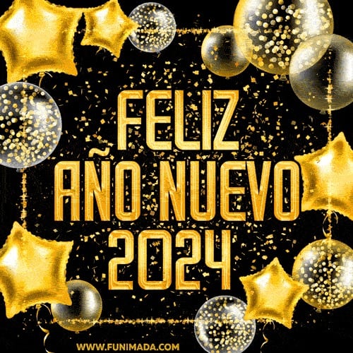 Imágenes con frases para la celebración del Año Nuevo 2024. (Foto: Internet)