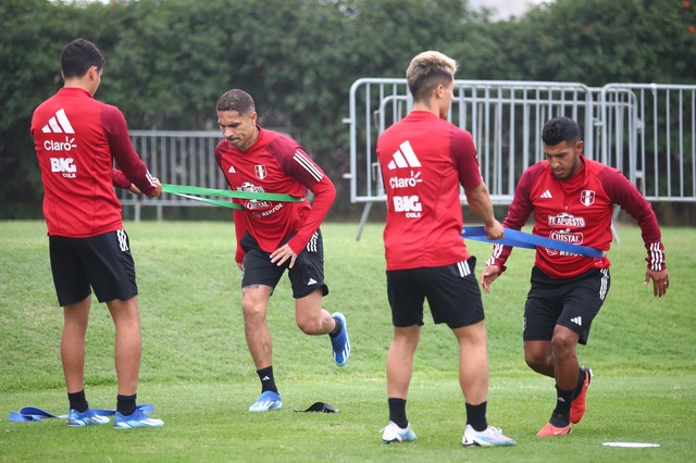 Las mejores postales del entrenamiento de Perú pensando en Eliminatorias. (Foto: FPF)