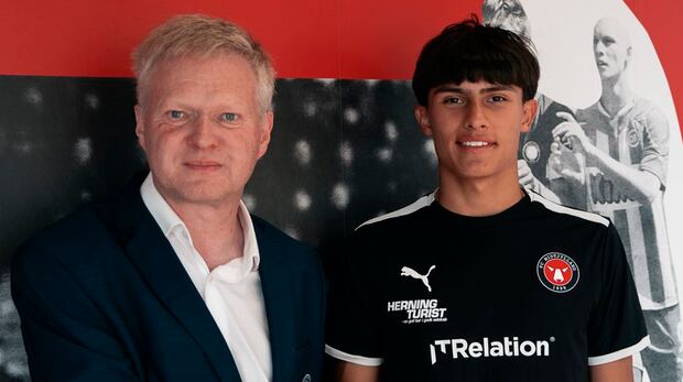 Alberto Velásquez, delantero peruano-finlandés, fichó por el equipo campeón de Dinamarca. (Foto: FC Midtjylland)