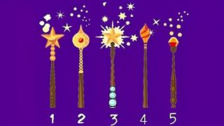 Escoger una varita mágica en la imagen te hará conocer si tienes una vida feliz