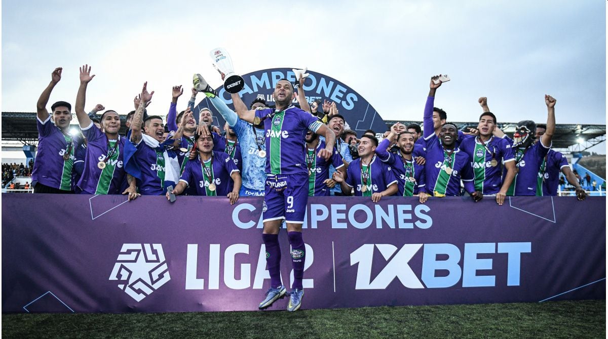 Comerciantes Unidos fue campeón de la Liga 2 en el 2023 asegurando su ascenso a la primera división. (Foto: LFP)