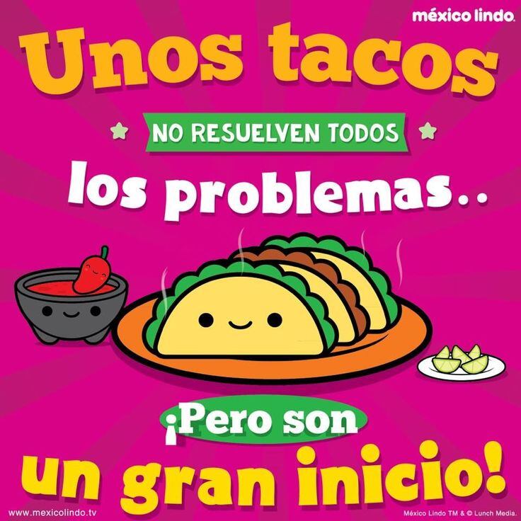 Imágenes por el Día del Taco en México para compartir este 31 de marzo en redes sociales (Foto: Pinterest).