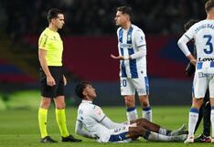 ¡No pudo continuar! Renato Tapia salió lesionado en el Barcelona vs. Leganés