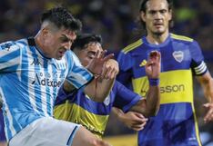 Boca se impuso por 4-2 frente a Racing en partido por Copa de la Liga Profesional