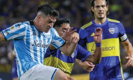 Boca se impuso por 4-2 frente a Racing en partido por Copa de la Liga Profesional