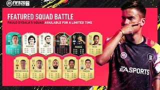 FIFA 20: enfrenta a Paulo Dybala el Ultimate Team, EA Sports comparte su equipo