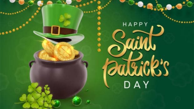 Imágenes para compartir por el día de San Patricio 2024 vía redes sociales. (Foto: internet/Freepik/Twitter).