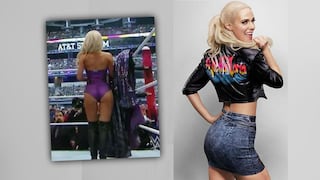 WrestleMania 32: Lana se robó todas las miradas con atuendo de infarto