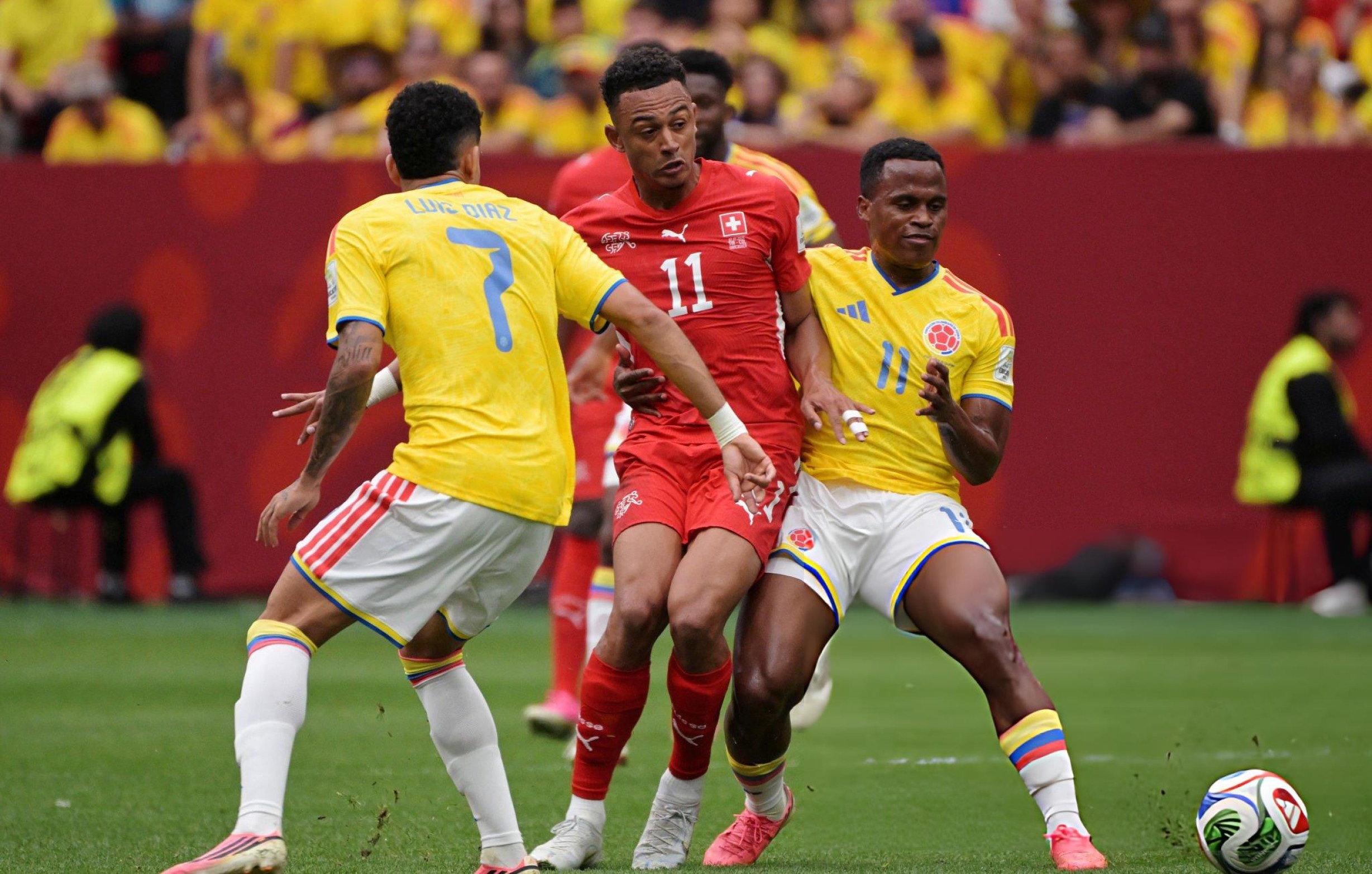Colombia vs. Suiza se enfrentan por los octavos de final del Mundial 2026. (Foto: Getty Images)