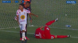 La suerte está de su lado: el palo y Erick Delgado salvaron milagrosamente el arco de UTC ante Ayacucho FC [VIDEO]