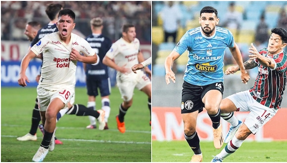Universitario y Sporting Cristal continúan jugando la Copa Sudamericana 2023. (Composición: Depor)