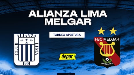 Alianza Lima vs. Melgar EN VIVO por Liga 1 MAX (Movistar TV y DIRECTV)