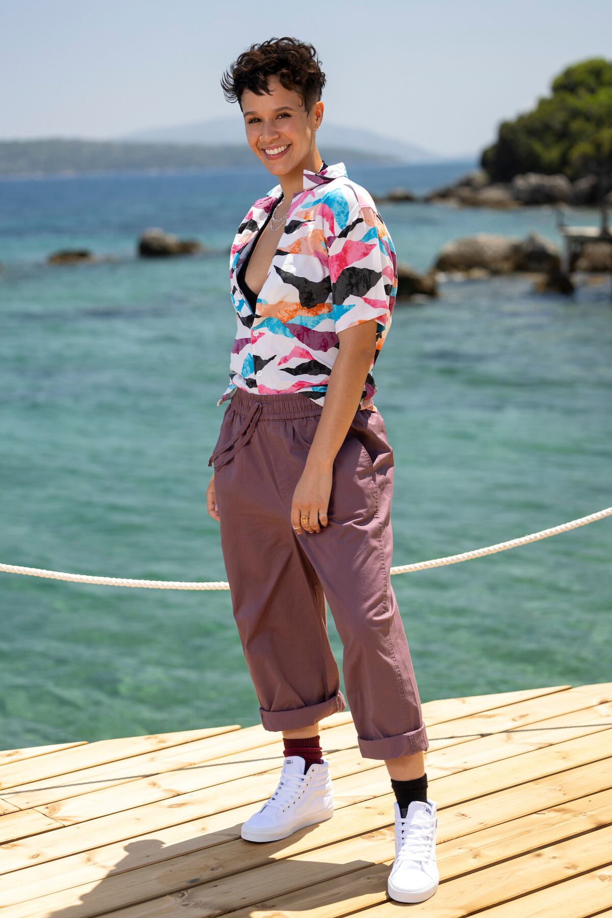 Tabitha es uno de los concursantes del reality "La llave del paraíso" (Foto: Netflix)