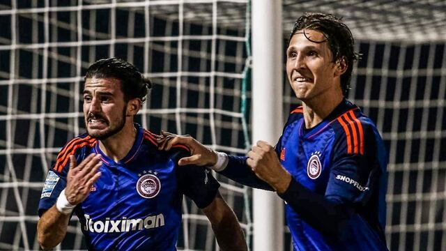 Con James Rodríguez: Olympiacos venció 1-0 a Levadiakos por la Superliga de Grecia