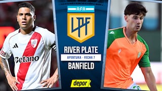 ESPN y TNT Sports EN VIVO, River vs. Banfield en directo: link del partido gratis