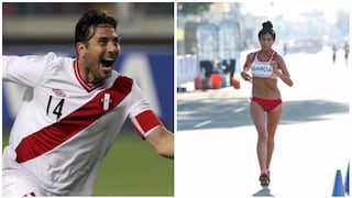 ¡Alentando siempre! Claudio Pizarro apoyó a Kimberly García en la marcha atlética del Mundial de Atletismo [VIDEO]