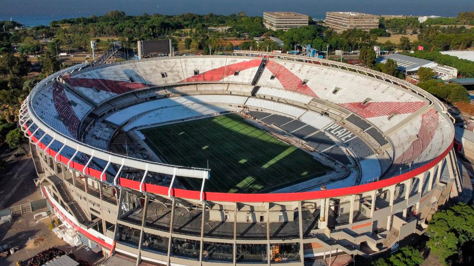 La Copa América 2028 se jugaría en Argentina y Uruguay y tendría al Estadio Monumental de River como una sede fija. (Foto: River Plate)