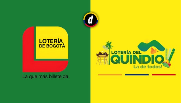 Lotería de Bogotá y Quindío del 5 de octubre. (Diseño: Depor)