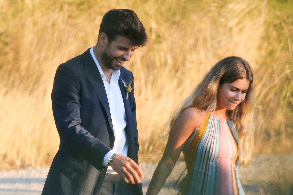 Clara Chía Martí y Gerard Piqué hicieron oficial su romance en enero de 2023  (Foto: Revista Hola)