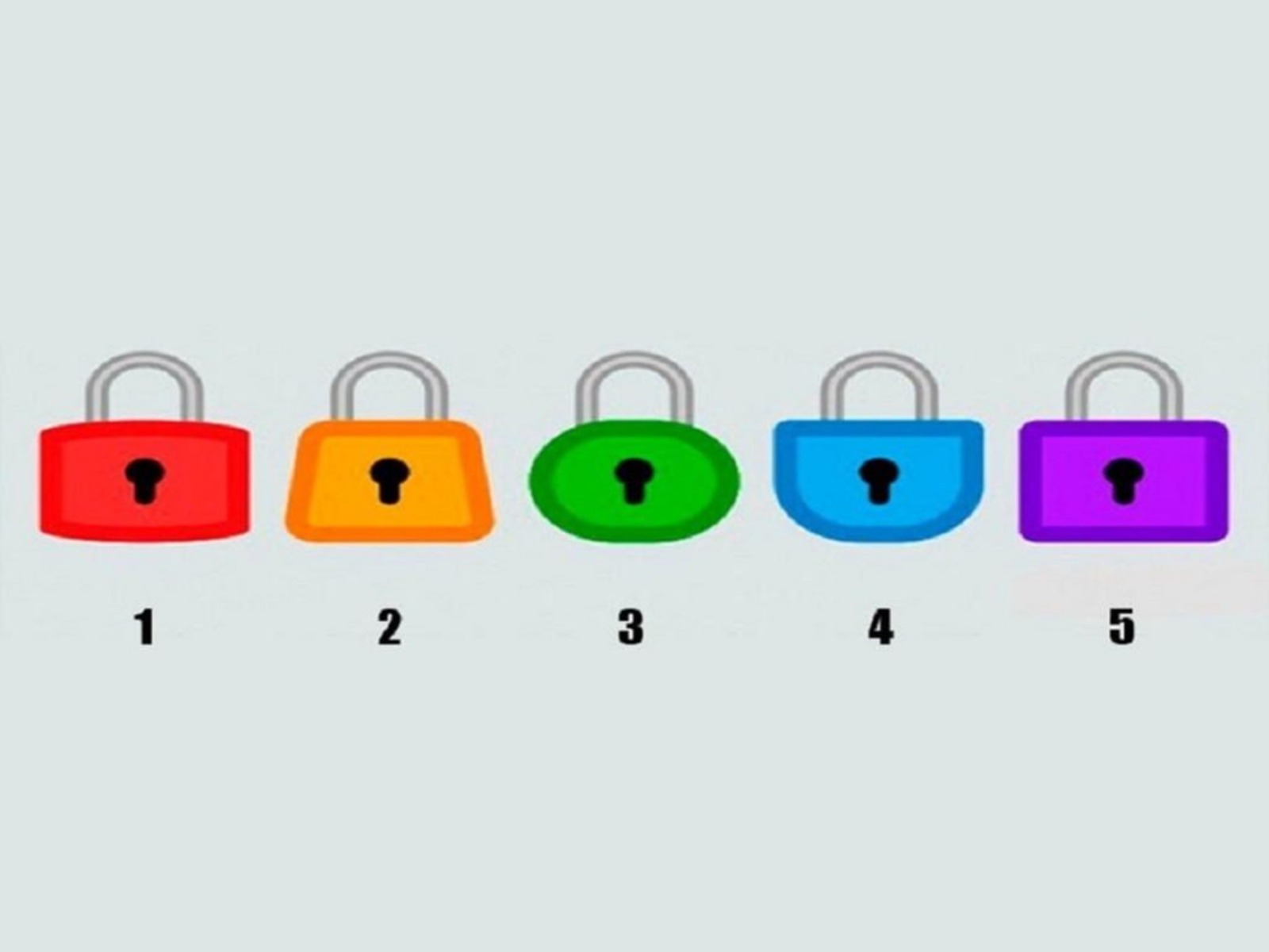 TEST VISUAL | En esta imagen se aprecian muchos candados. Tienes que escoger uno. (Foto: namastest.net)