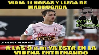 Cristian Benavente y los memes que generó su llegada a la Selección