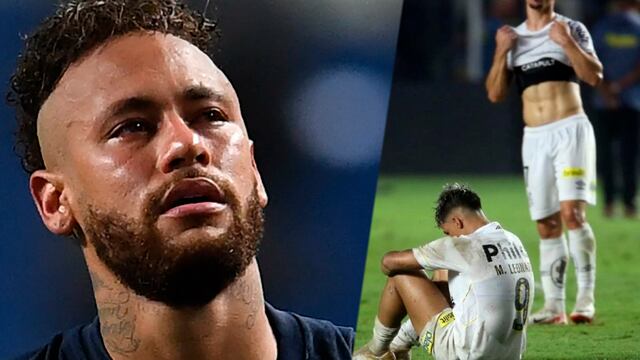 Nostalgia, resignación y una promesa: el lamento de Neymar tras el descenso de Santos