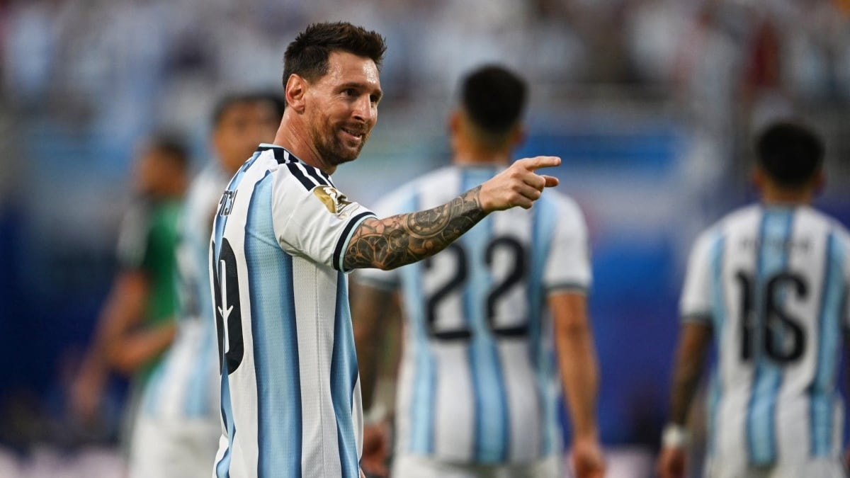 Lionel Messi se convirtió en el máximo goleador de los Mundiales junto a Miroslav Klose, ambos con 16 tantos. (Foto: AFP)