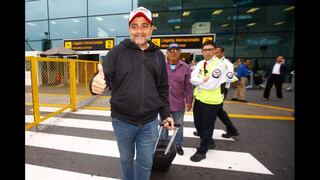 Sporting Cristal: así fue la llegada de Claudio Vivas a Lima para asumir cargo de DT [FOTOS]
