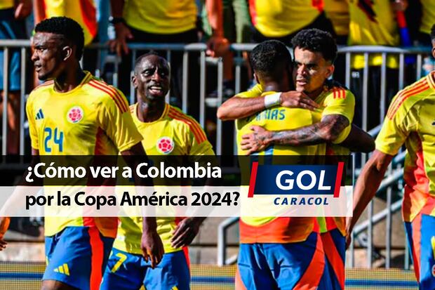 Mira a la Selección de Colombia EN VIVO y totalmente gratis por Copa América 2024 por la señal de Gol Caracol TV. (Foto: AFP/Composición Mix)
